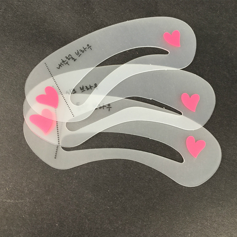Eyebrow Class Card Eyebrow Stencils shaping makeup tools