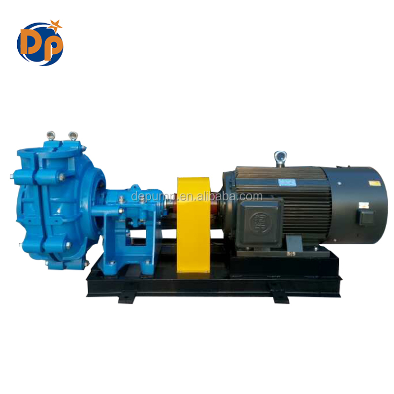 Horizontal centrifugal pump for slurry high solid slurry pump slurry pump