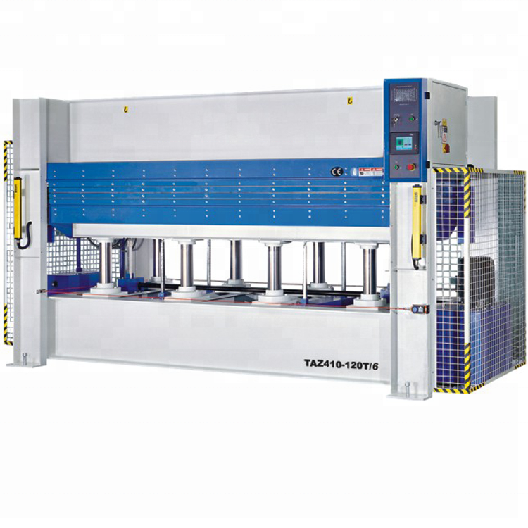 TAZ410-120T/3 сенсорный экран CE 120T трехслойный гидравлический горячий пресс для дверей