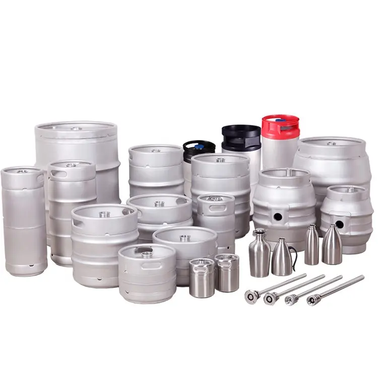 10l 15l 20l 30l 50l Beer Barrel Brewery Food grade Stainless Steel Wholesale Empty Beer Kegs For Sale