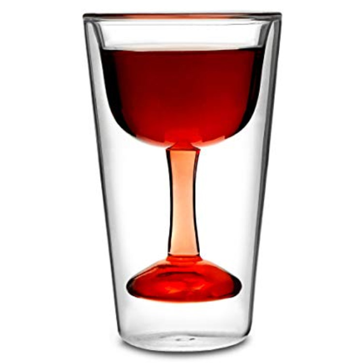 Новинка 2020, лучший продукт, стакан для вина с двойными стенками с охлаждением