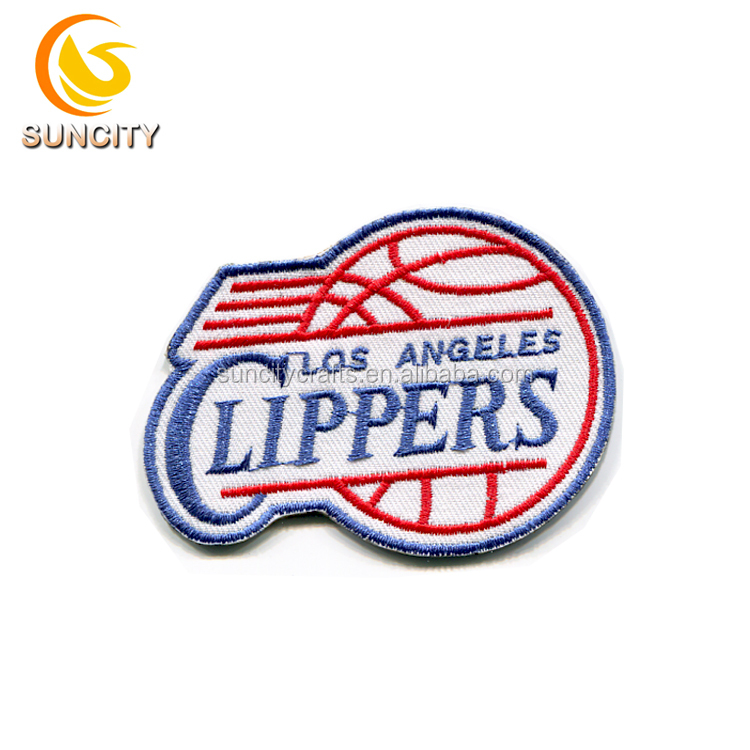 Пользовательский дизайн, патч для NBA, Baskeball, Los Angeles, машинки для стрижки, вышивка, патч