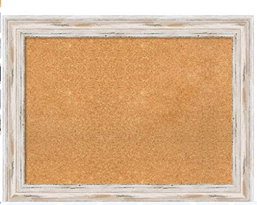 wood rustic frame cork board