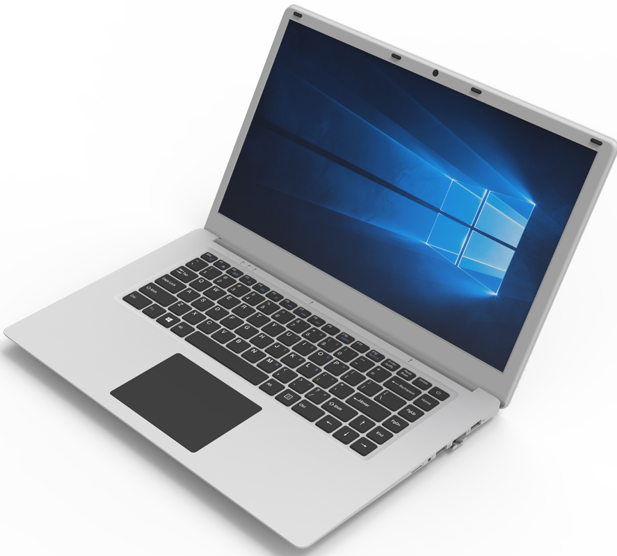 Ноутбук 15,6 дюйма с 6 ГБ/64 ГБ intel N3450 + RJ45 + HDD Win 10 по заводской цене