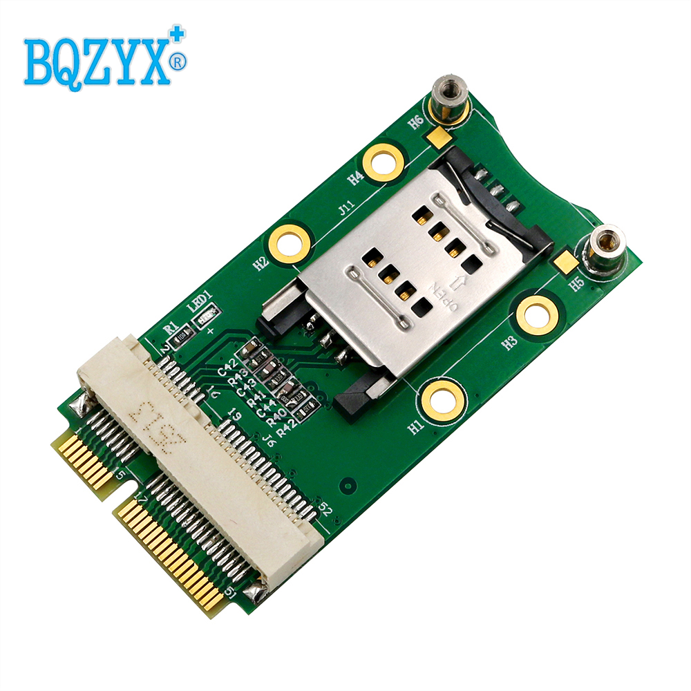 Мини-адаптер PCI-E со слотом для SIM-карты для 3G/4G ,WWAN LTE ,GPS-карты