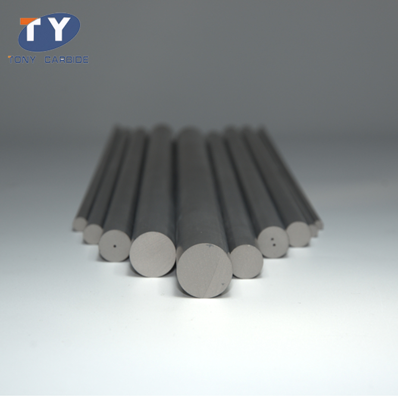 Твердый металл yg6x k10 tc 330, шлифовальные неземляные вольфрамовые цементированные твердосплавные режущие стержни охлаждающей жидкости, пустые