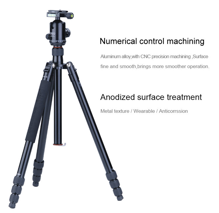 Professional carbon fiber Aluminum alloy Camera Tripod cell phone tripod