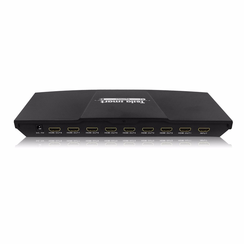 4K HDMI LCD LED TV Splitter 1x8 с Smart EDID HDCP