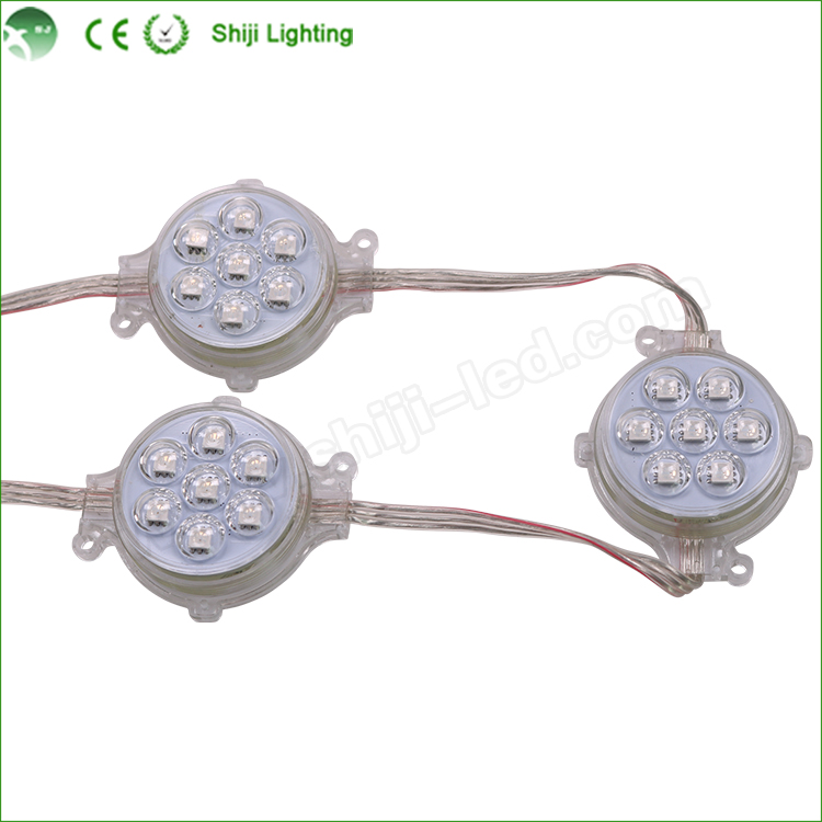 50 мм 24 В smd5050 rgb 1903 ws2811 Светодиодный пиксельный Модуль объектива
