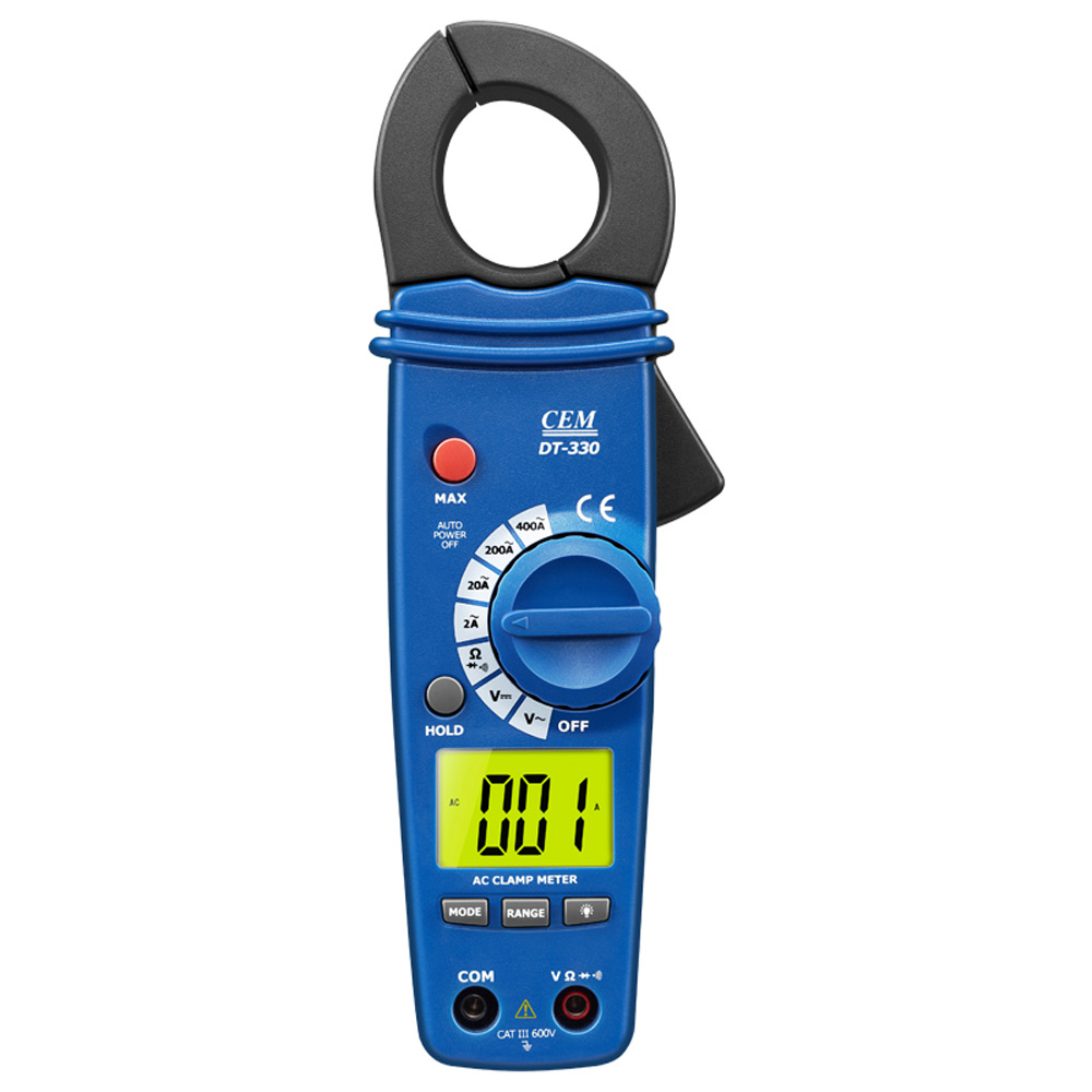 CEM DT-330 2000 отсчетов 0,9 дюймов Размер челюсти мини AC автонастройка клещи