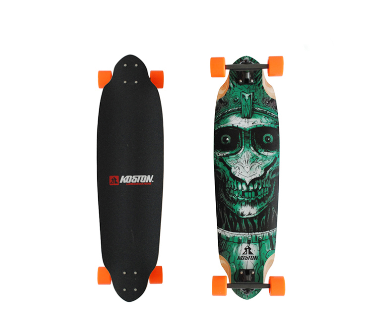 KOSTON pro горные Стиль Завершена длинаая доска, 36 дюймов longboard в комплекте с канадский клен
