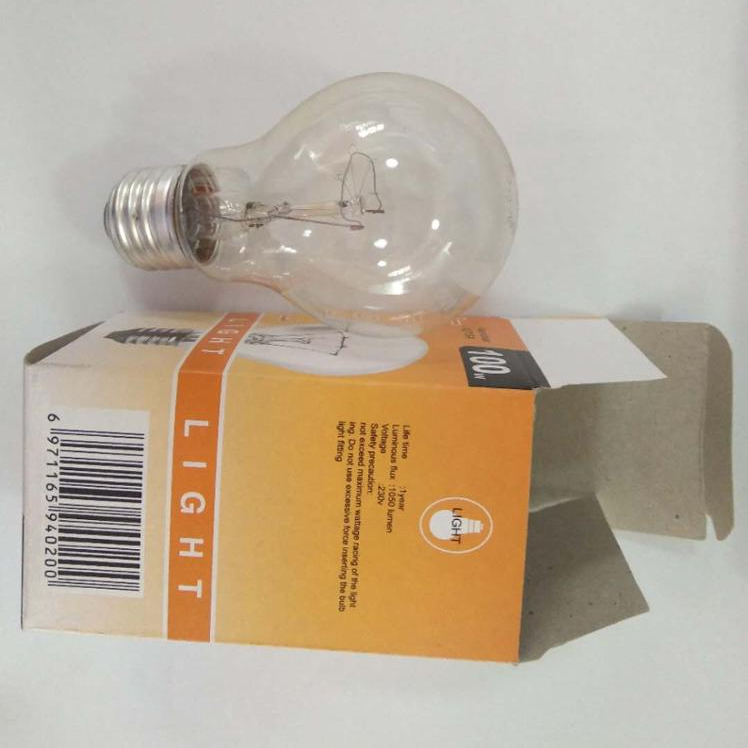 Лампа накаливания с прозрачной lamp220-240v75W