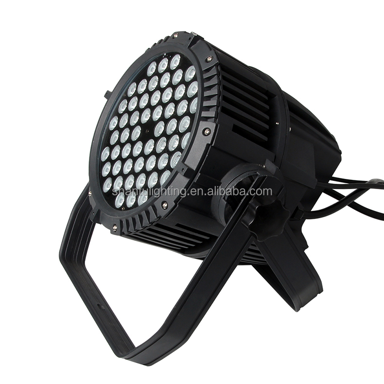 Professional Stage Light 54pcs RGB 3in1 Waterproof LED Par Light Outdoor Multi color Party dj led lighting