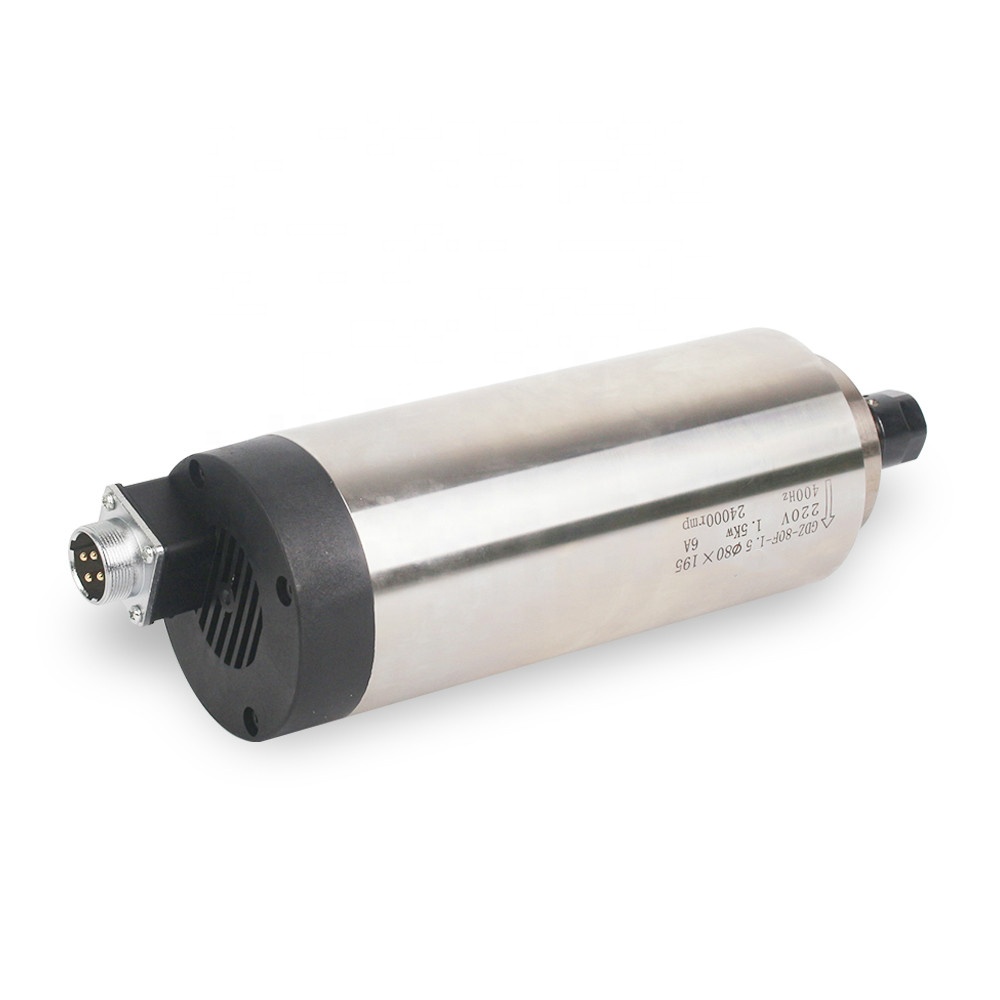 24000rpm 0.8kw 220V high torque cnc drilling spindle motor