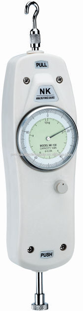 NK серии 10-500N портативный аналоговый Push Pull Force Gauge