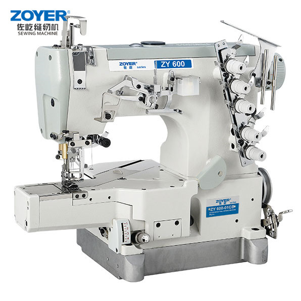 ZY600-01CB Zoyer Pegasus цилиндрическая Промышленная швейная машина с плоской платформой
