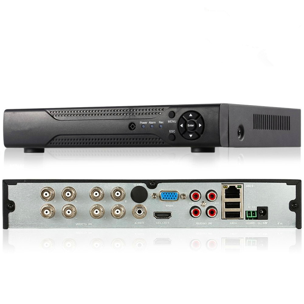 Автономный 8ch 1080N 2MP cctv ahd TVI CVI CVBS dvr