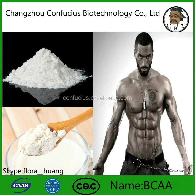 99% Чистоты Бодибилдинг Сырье Сыпучий Порошок BCAA Добавки