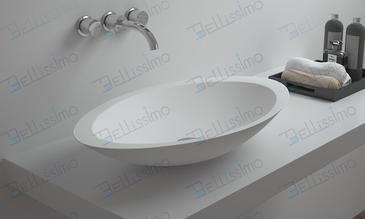 BS-8314 столешницы камень умывальником Смолы Раковина