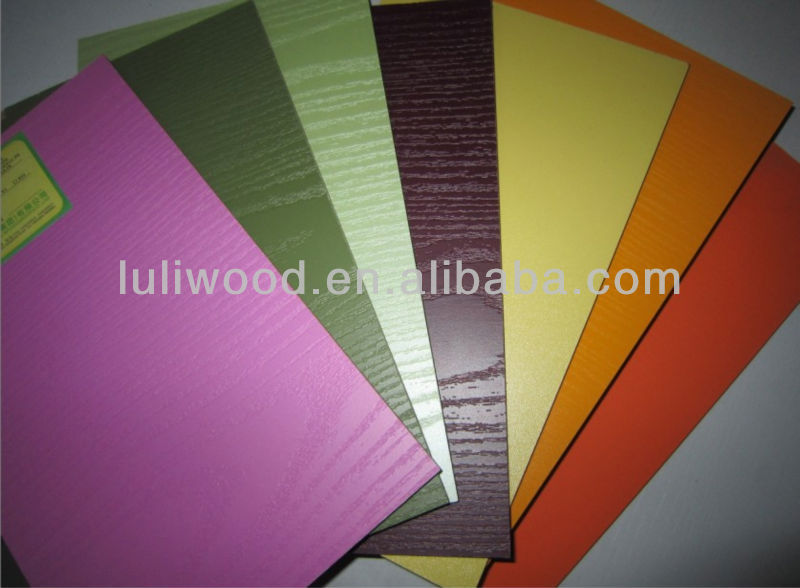 different with mdf/mdf da melamina