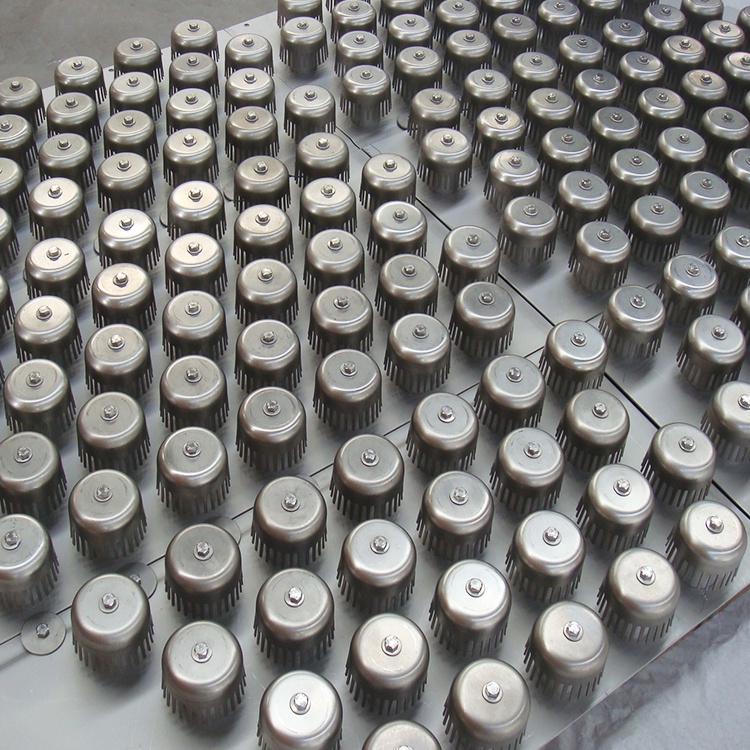 Metal Bubble Cap Tray