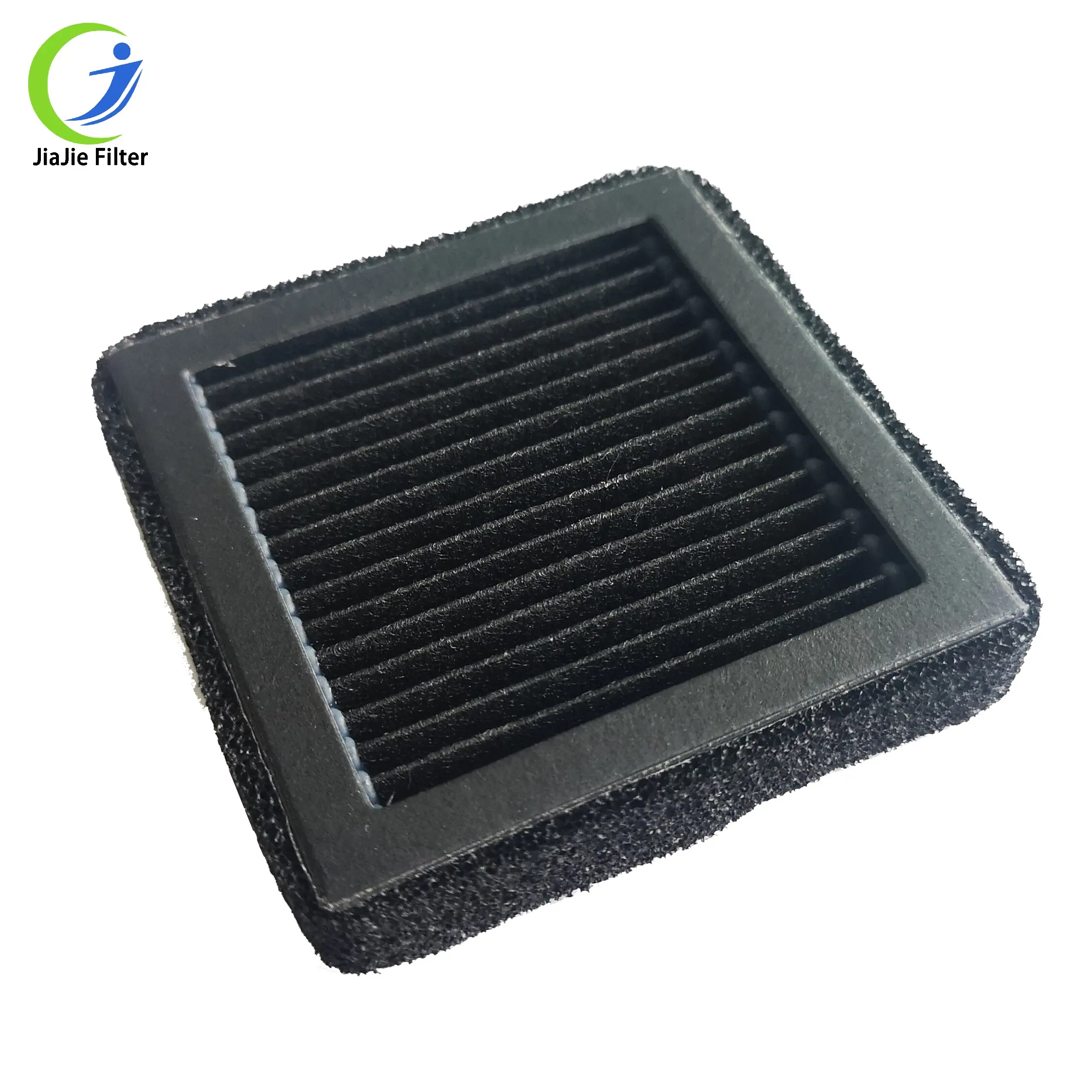 Hepa Box New 2022 ODM Air H11 H12 H13 BLACK With EPDM Sealing Strip BLACK Paper BOX Smell And Dust Removal Activated Carbon HEPA Filter