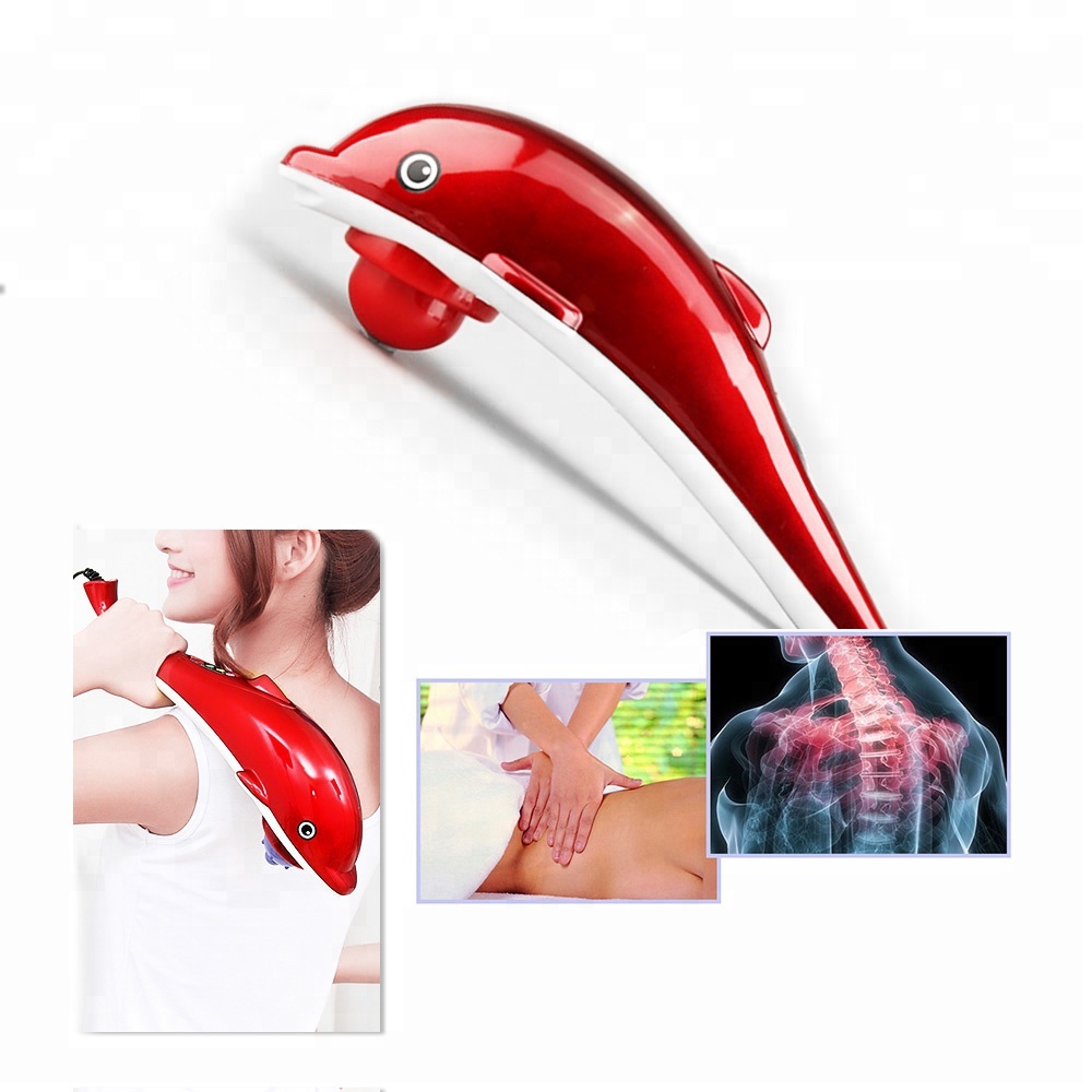 OEM logo accpted Electronic Infrared mini dolphin massager