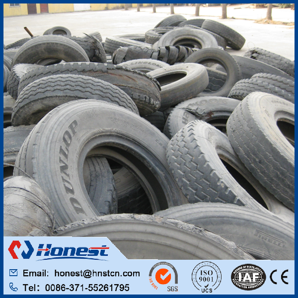 Full automatic whole tire shredder / tire crusher/rubber crusher