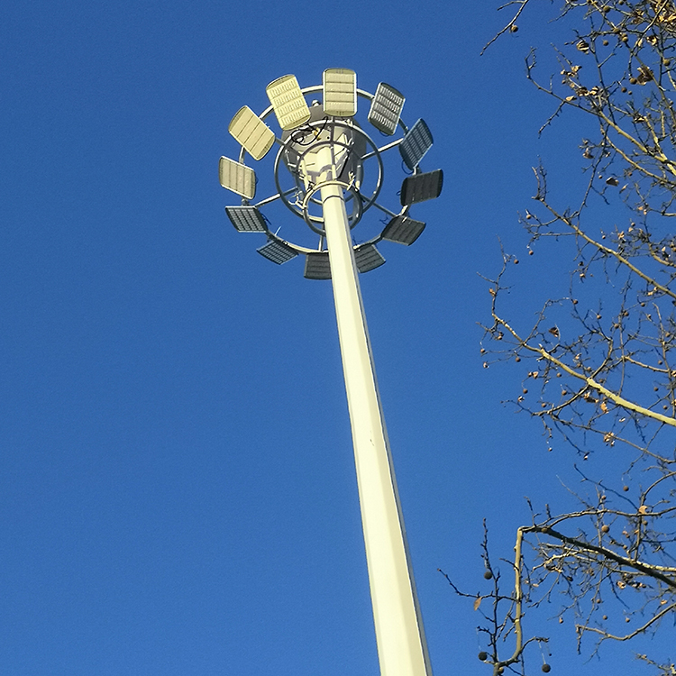 China supplier outdoor solar powered high mast light