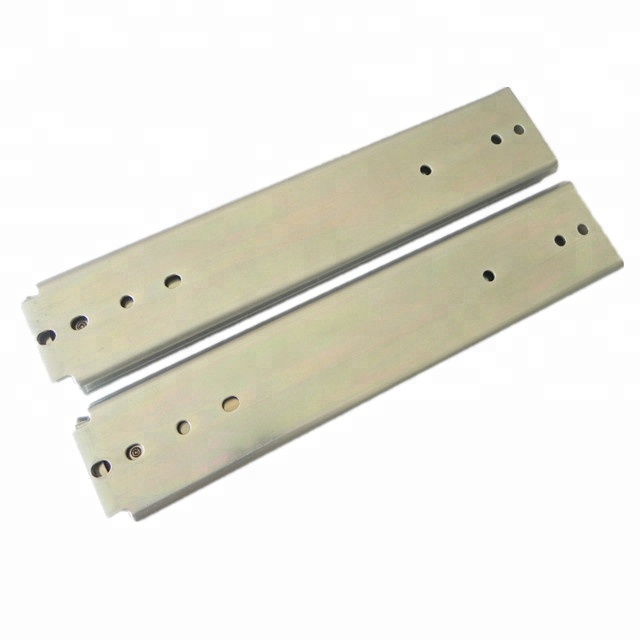 Foxslide Heavy Duty 500 фунтов Емкость 36 дюймов цинка полного выдвижения направляющая для выдвижного ящика