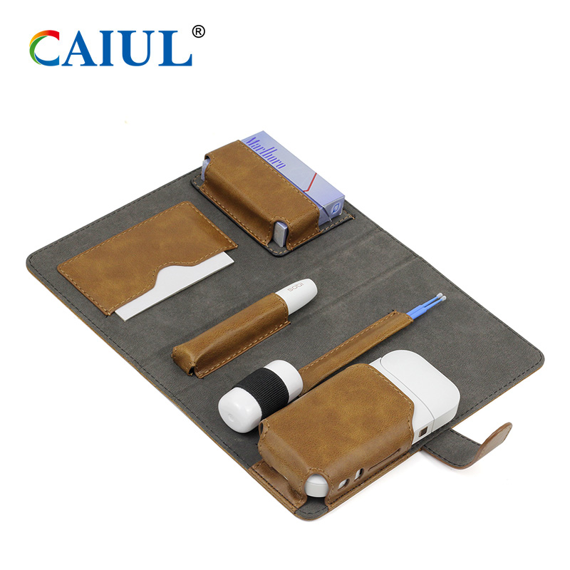 Чехол для электронной сигареты Caiul IQOS из искусственной кожи