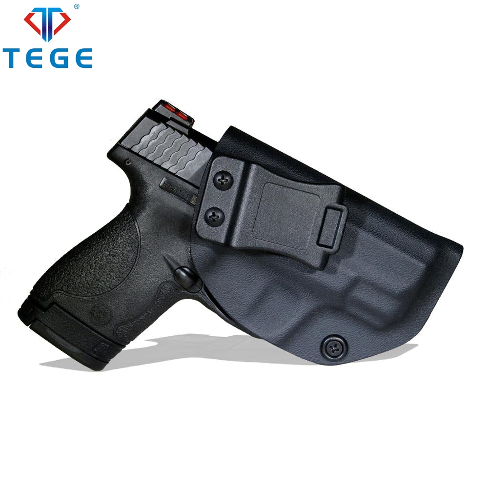 TEGE IWB полицейское снаряжение для самозащиты S & W M & P щит 9 мм. 40 кобура для пистолета