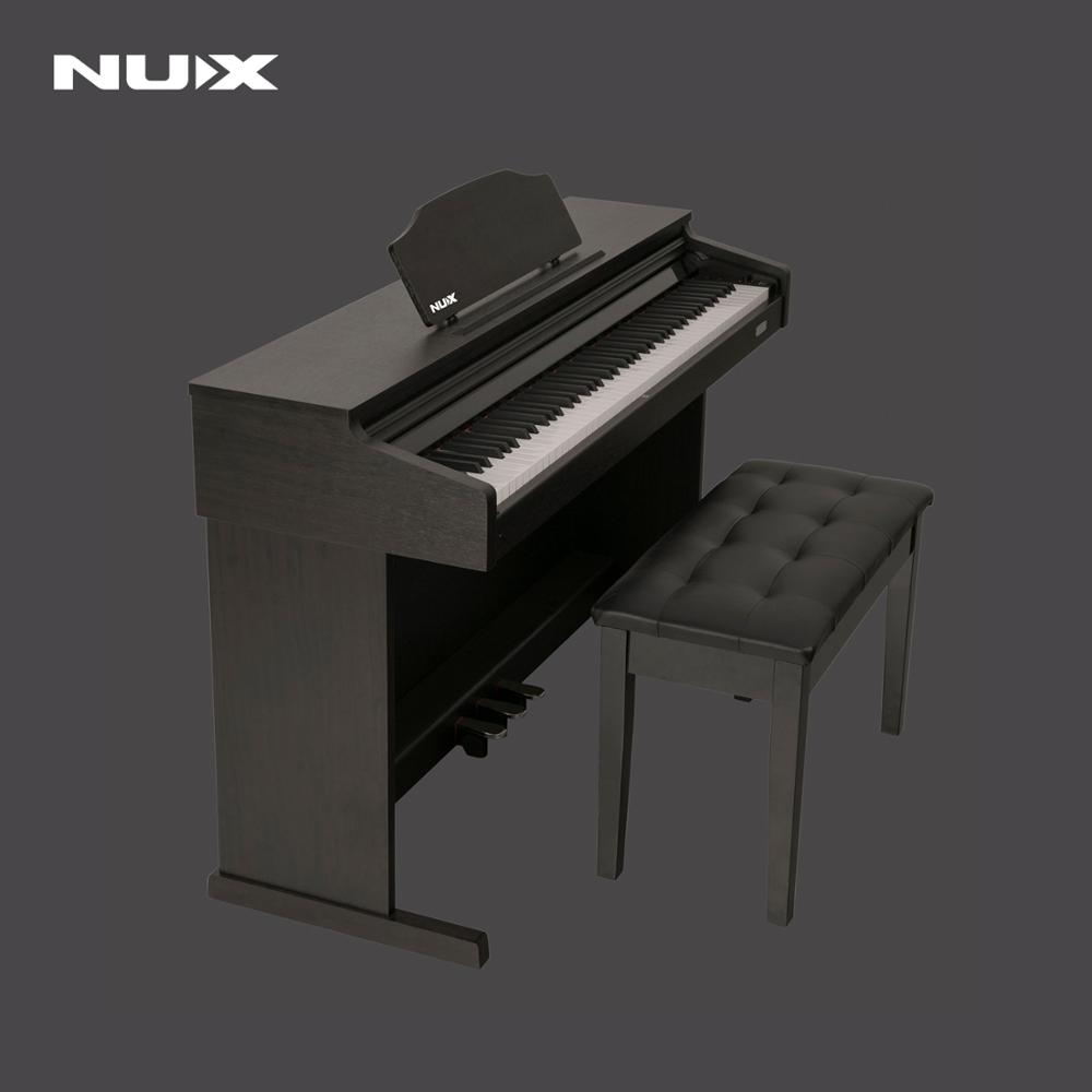 NUX WK520 88 ключей вертикальный ПВХ палисандр большой тон Электрический цифровой пианино