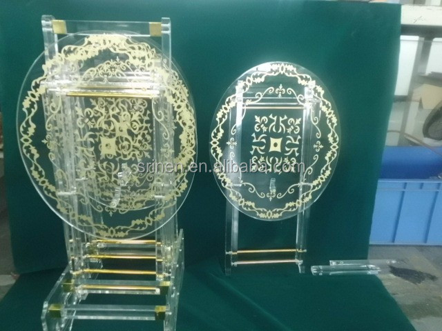 На складе распродажа Прозрачный Пластиковый складной стол