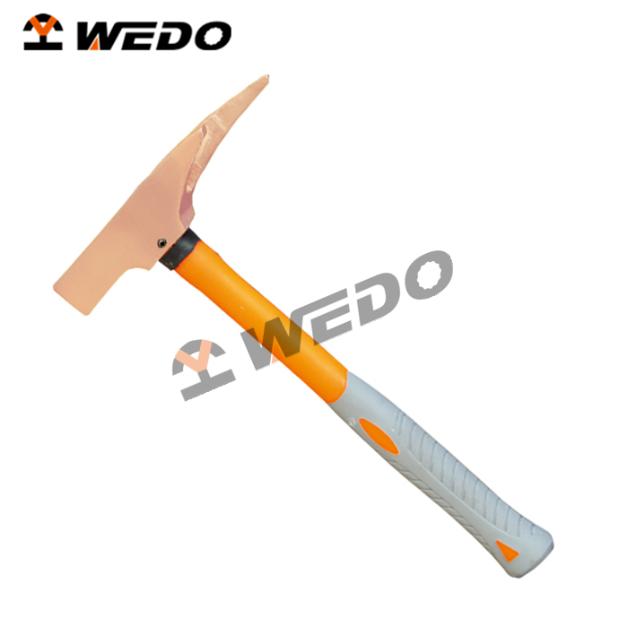 От производителя комплектного оборудования WEDO Atex сертификат под давлением кованые неискрящий и немагнитные Плотницкий молоток с пластиковой ручкой покрытия