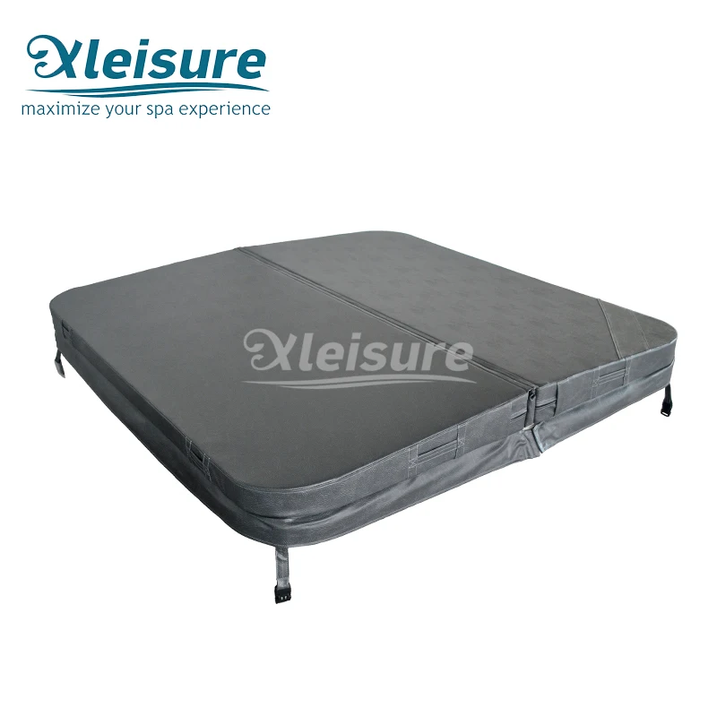 Outdoor whirlpool spabad grey hot tub spa cover