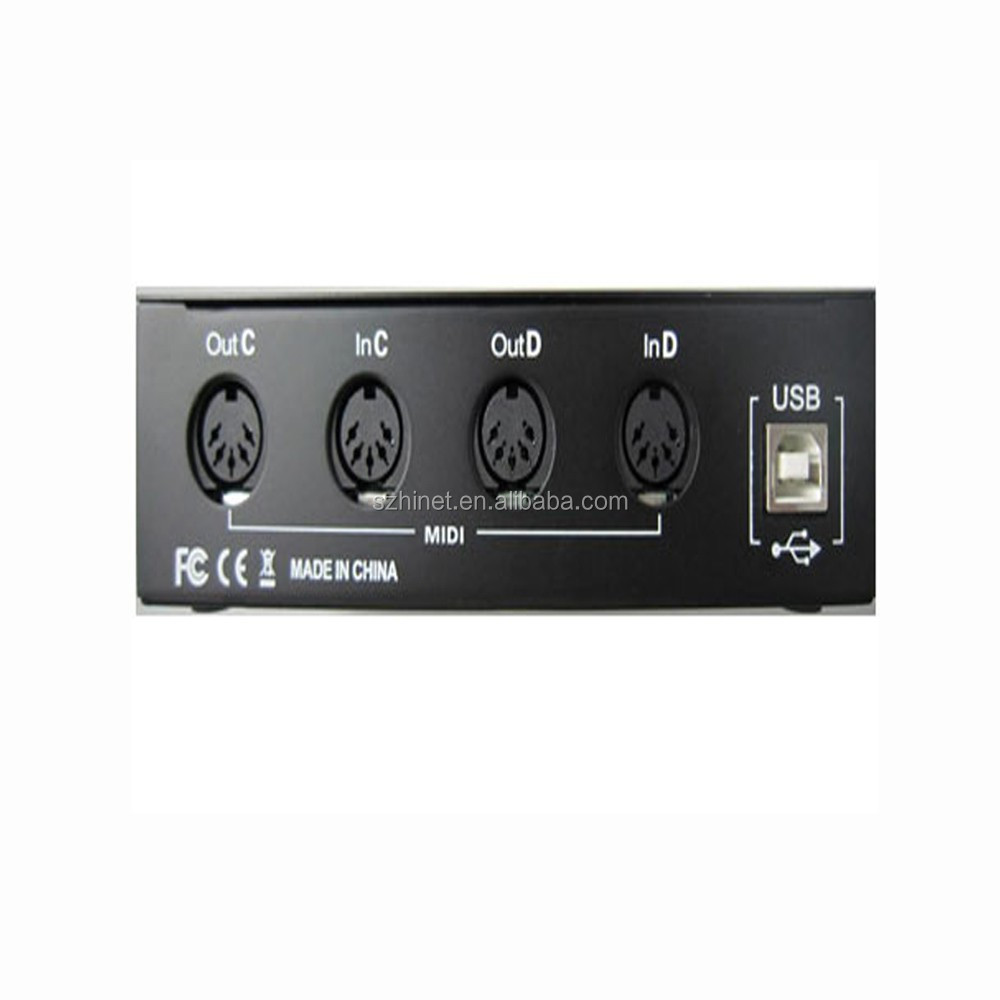 USB MIDI Box интерфейс для компьютеров PC и Mac