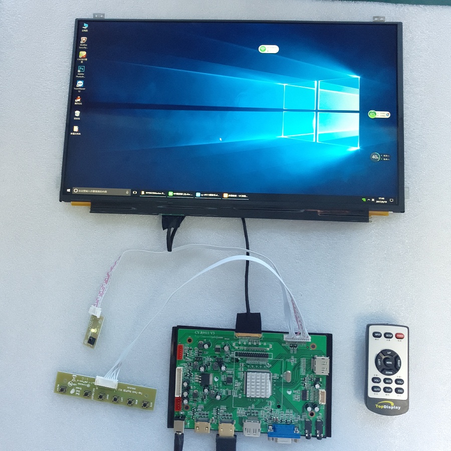 LQ156D1JX01B eDP vbyone 40 штифтов lcd контроллер доска 15,6 uhd 4K ЖК-панель