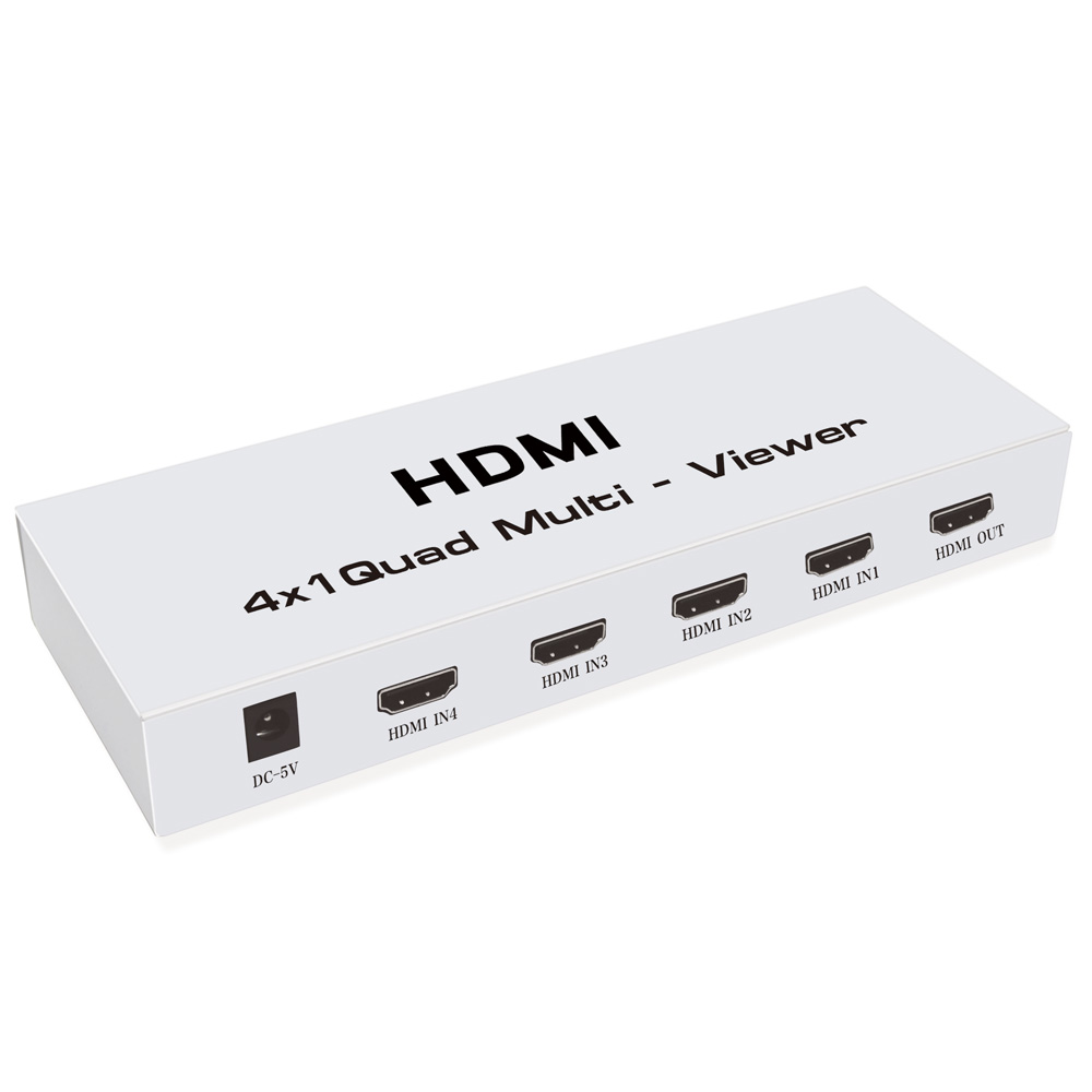 1080P HDMI Quad экран Multiviewer поддержка 4 Quad multi-зритель и бесшовный переключатель для игр конференции