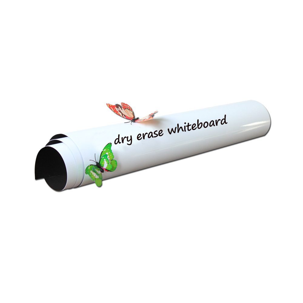 Self-adhesive Children Drawing Board Dry Erase Wall Sticker Magnetic Whiteboard for Kids Room CE, MSDS Flexible 0.6 Mm