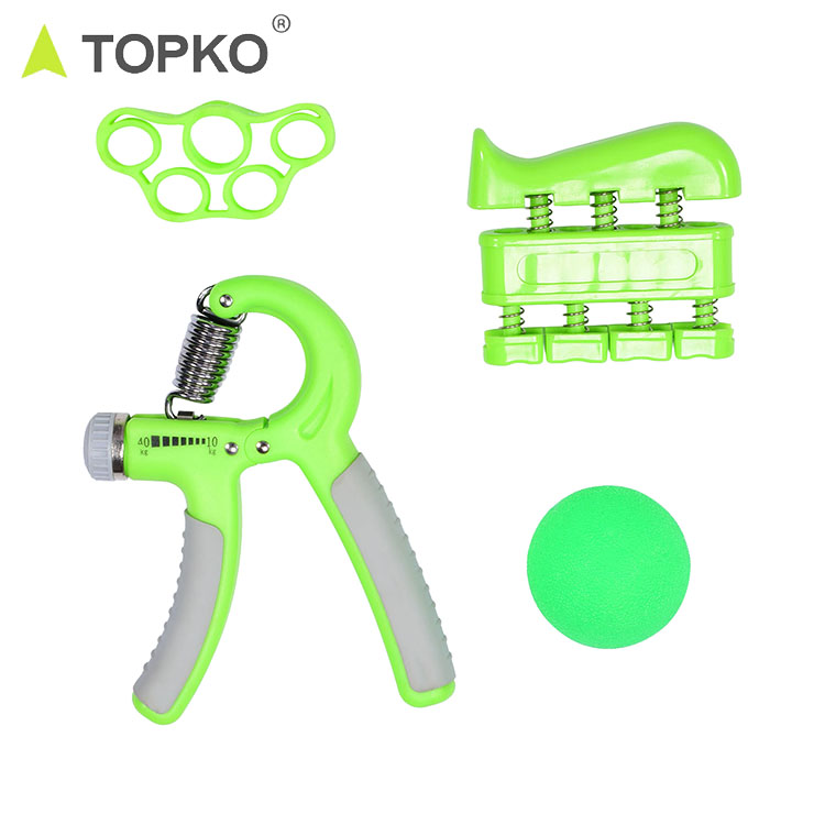TOPKO, оптовая продажа, частная этикетка, для тренажерного зала, для использования в помещении, для силовых тренировок, для занятий фитнесом, набор для упражнений на пальцах, ручка для рук, мяч для рук