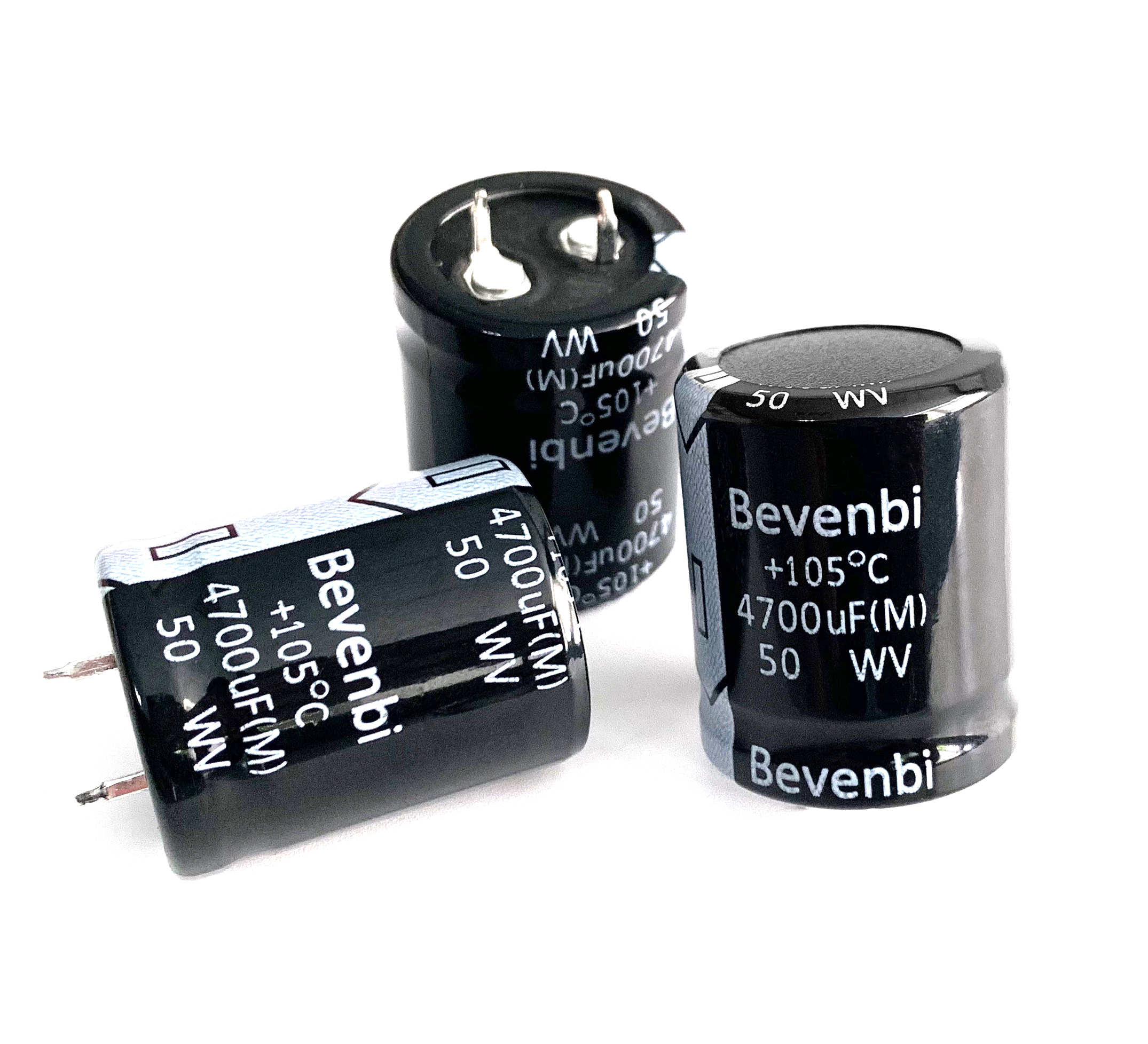 Защелкивающийся алюминиевый электролитический конденсатор 4700uf50v, используемый для усилителя звука