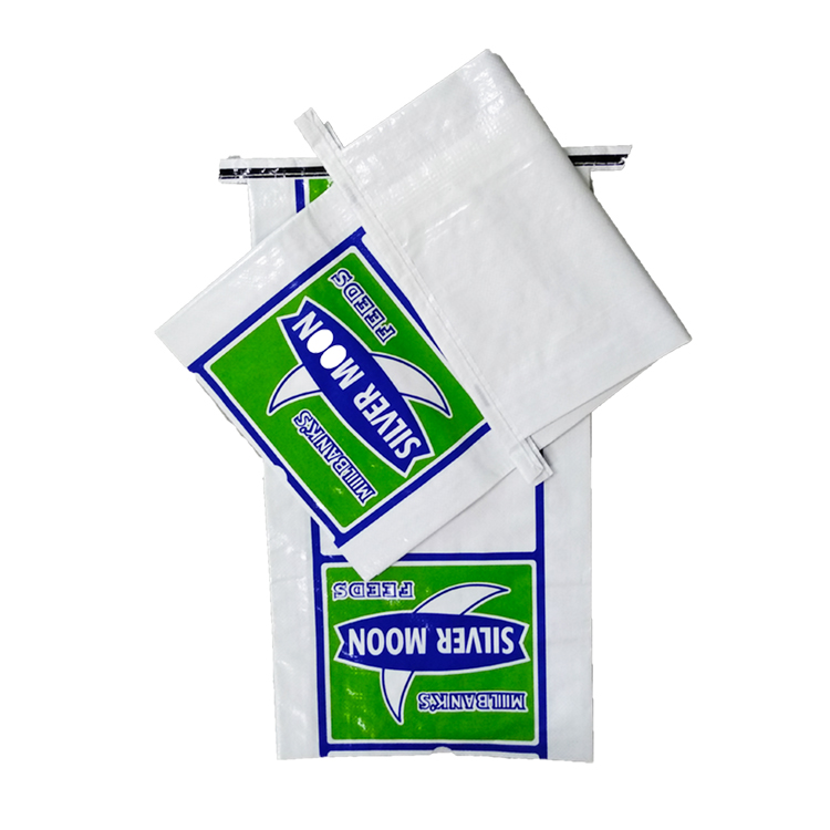 Factory direct price pp woven barley flour bag plastic packaging bags for grains