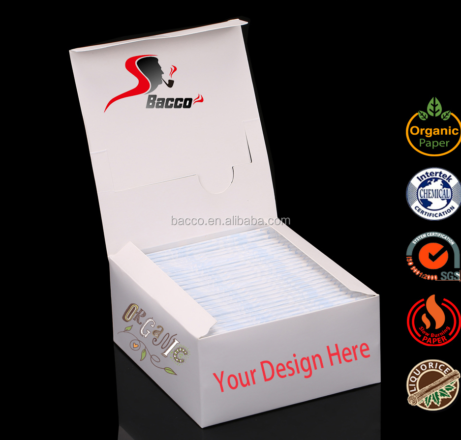 Custom Hemp Rolling Paper 100% Organic