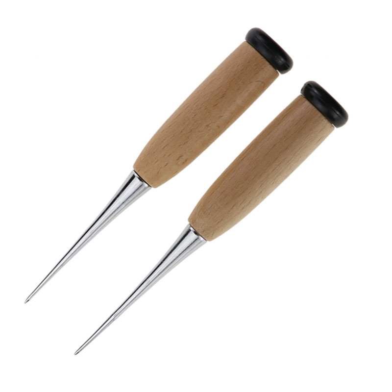 DIY leather carving tool manual sewing puncture awl