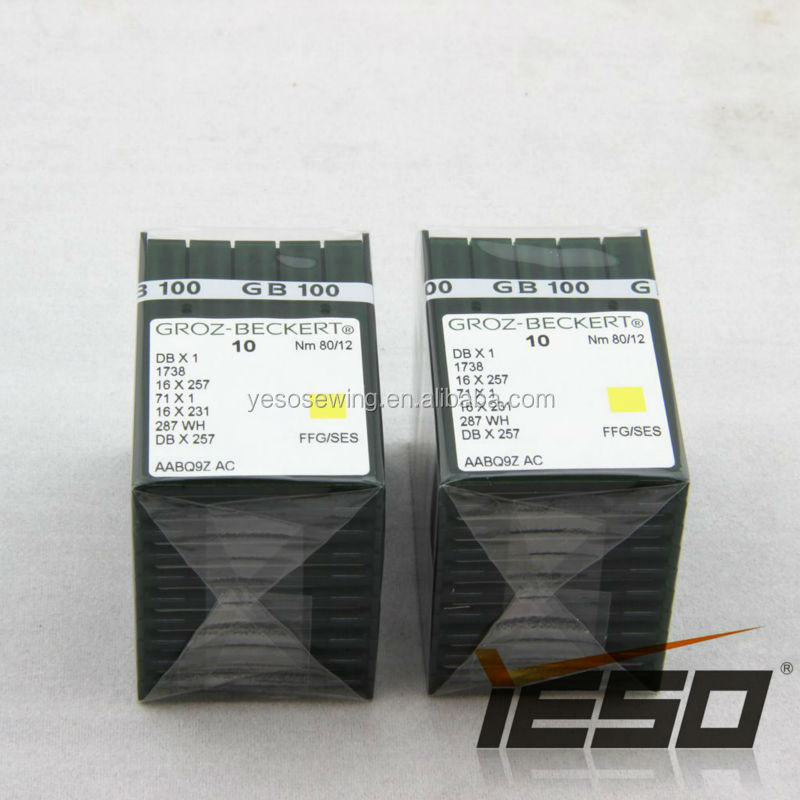 Игла DBX1 1738 16x231 Нм 80/12 Groz-Beckert, сделано в германии