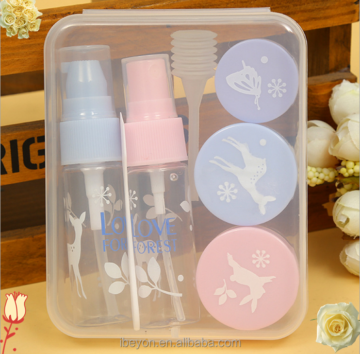 Hot selling disposable cosmetic packaging travel kit for ladies