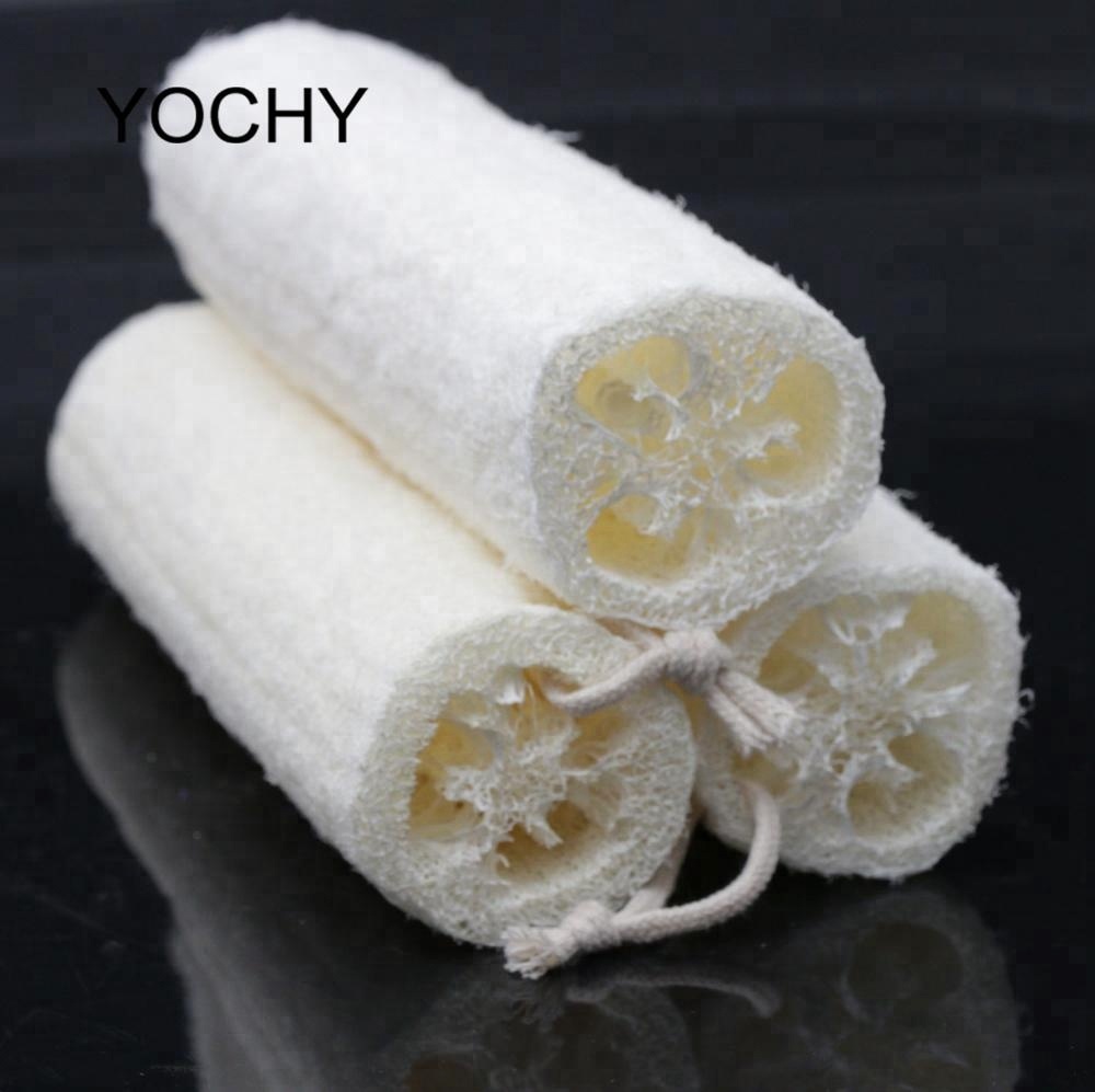 Природный Люфой Luffa Loofa Ванна Душ Губка спа сообщение тела Remover