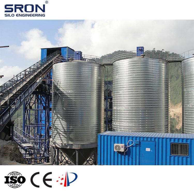 Spiral Steel Lipp Tank For Cement Fly Ash,Lime And Waste Water