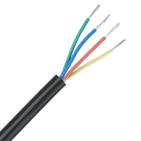 Multi core PVC sheath control shielded cable